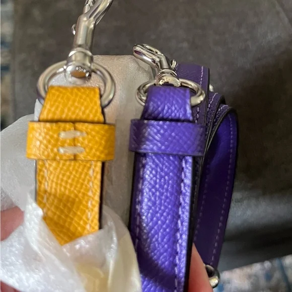 Coach Replacement Straps Brand New, Price is for One Strap Yellow & Red Orange - Picture 3 of 8